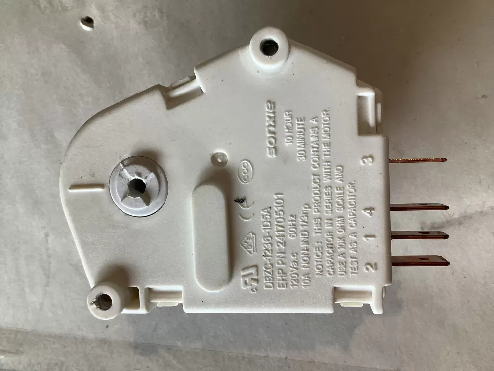 Frigidaire  Kenmore 241705101 Refrigerator Defrost Timer