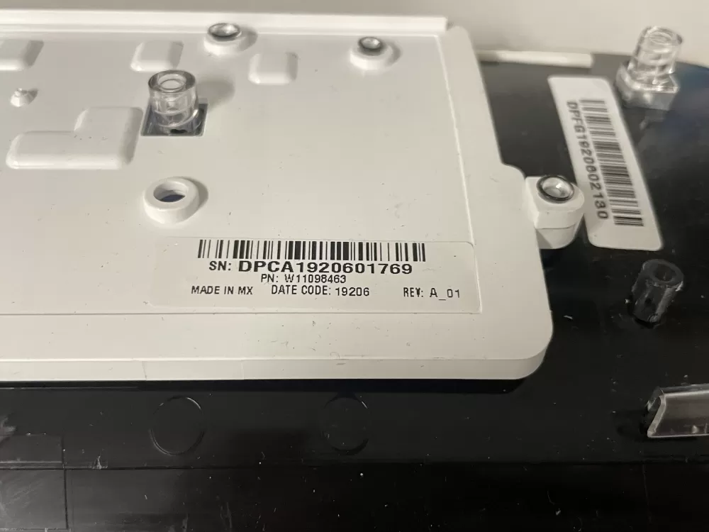 Whirlpool Cabrio W10507946 W10860919 Washer UI Control Board AZ225229 | Wmv978