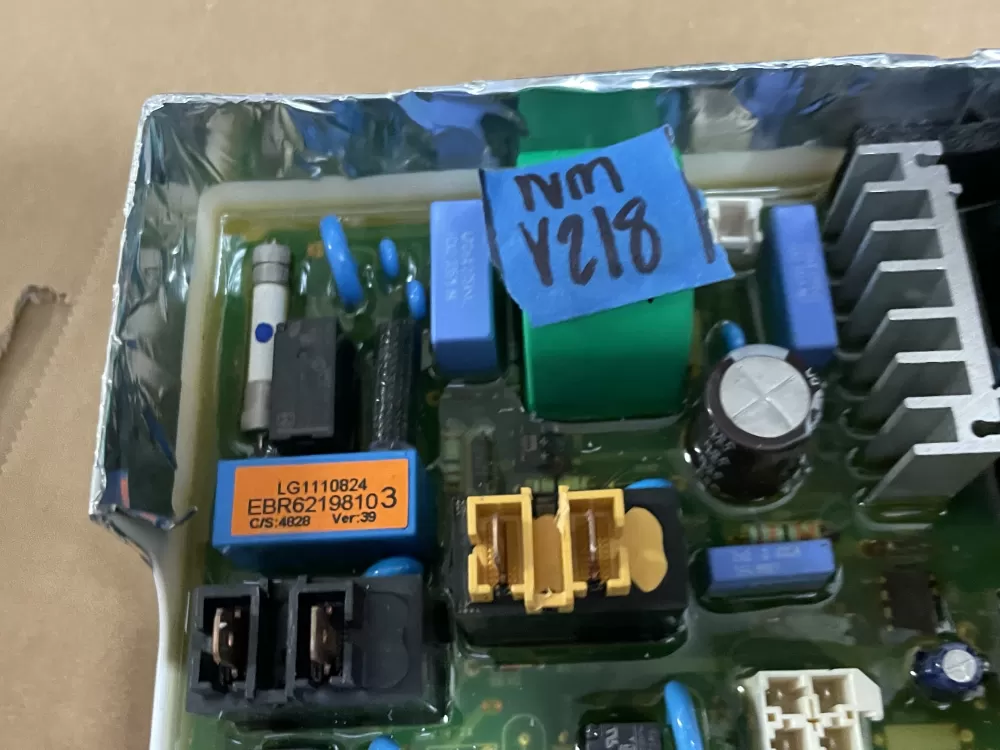 LG EBR67460503 EBR62198103 Washer Control Board AZ102508 | Wmv218