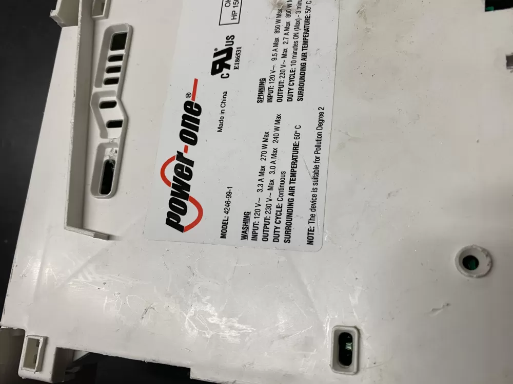 Frigidaire Kenmore Electrolux Washer Motor Control Board AZ10017 | BKV253