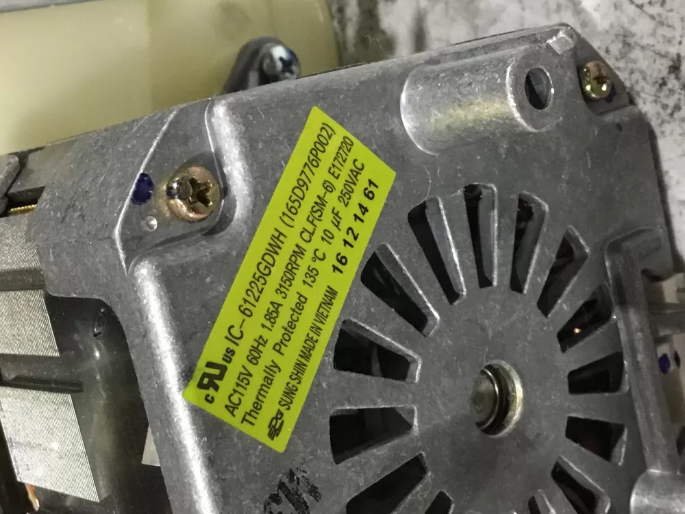 GE  Hotpoint 165D8473G003 Dishwasher Motor