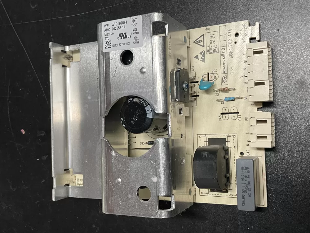 Whirlpool  Kenmore 8540135  8540135R  W10163005  W10197864  W10197864R Washer Control Board