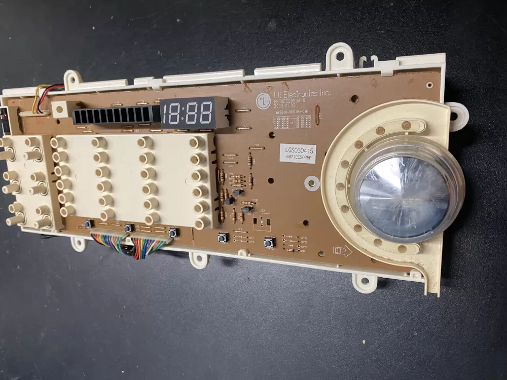 LG 6870EC9093A-0 6871EC2025F6871EC1061B Dryer Control