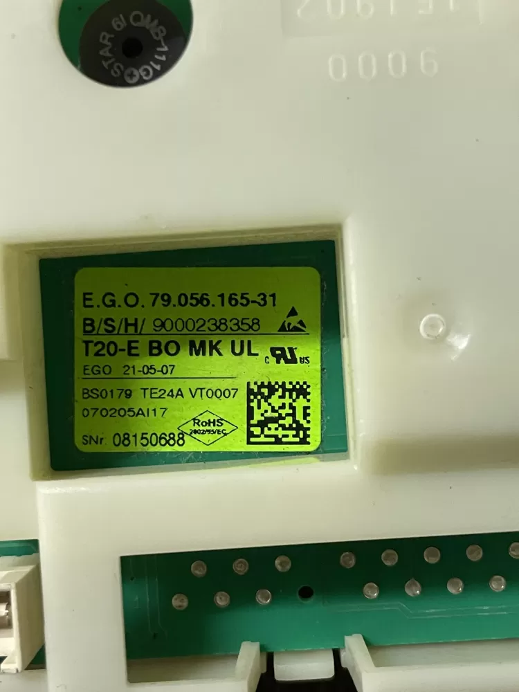 Bosch 9000238358 00449592 Dryer Control Board Panel AZ46829 | Wm650