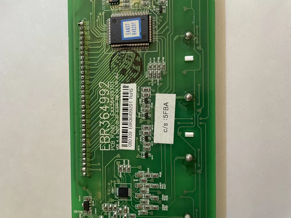 Kenmore EBR36499201 Refrigerator Control Board Dispenser Panel AZ150147 | KM2252