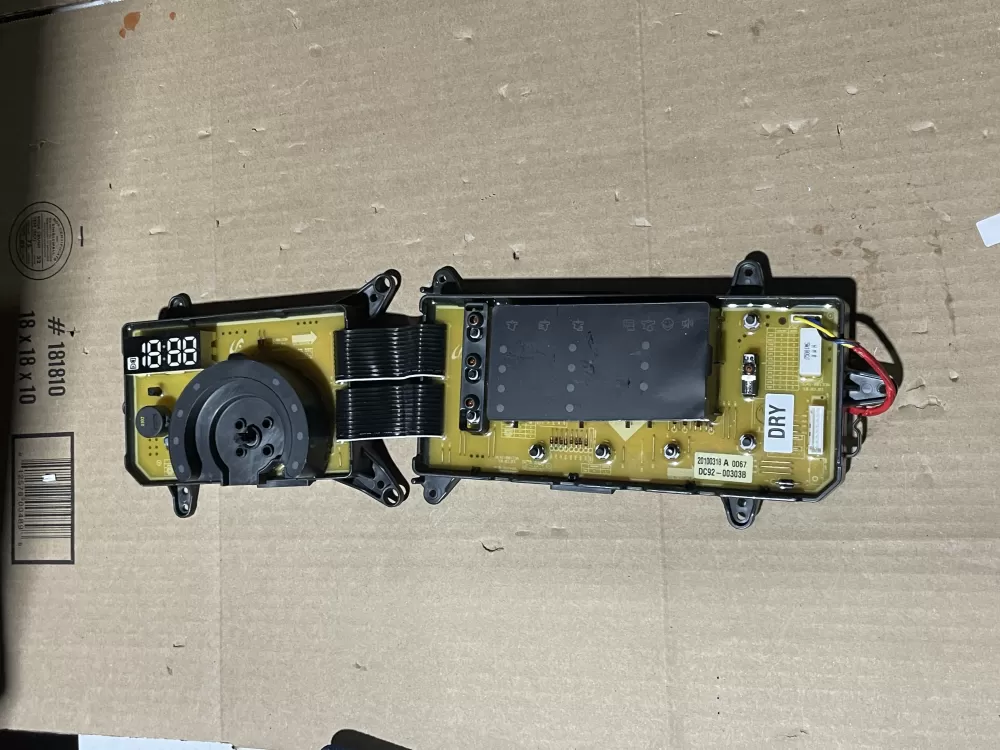 Samsung DC92-00303B DC41-00133A Dryer Control Board