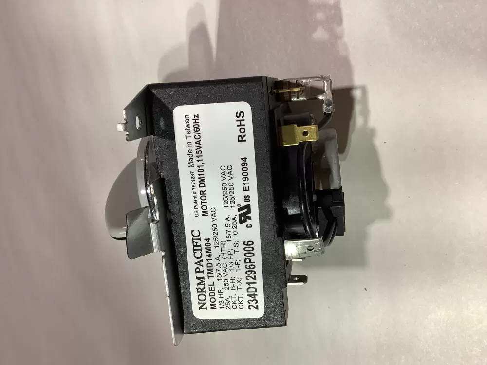 GE TMD14M04 234D1296P006 Dryer Timer AZ144821 | ZCV343