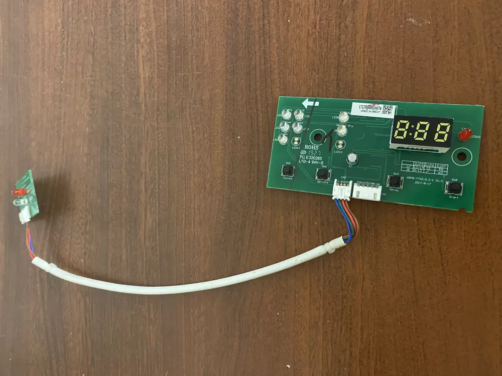 Midea  Frigidaire 17176000024474  E320265 Dishwasher Control Board