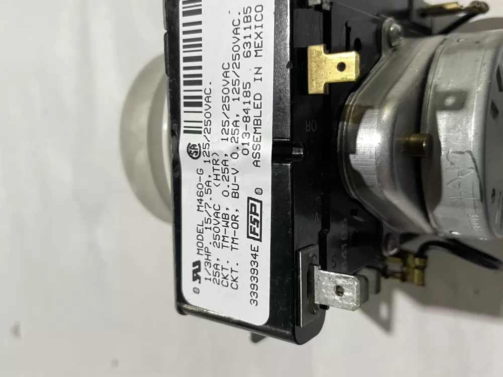 Whirlpool Kenmore Estate 3393934E Dryer Timer AZ184626 | Wm394