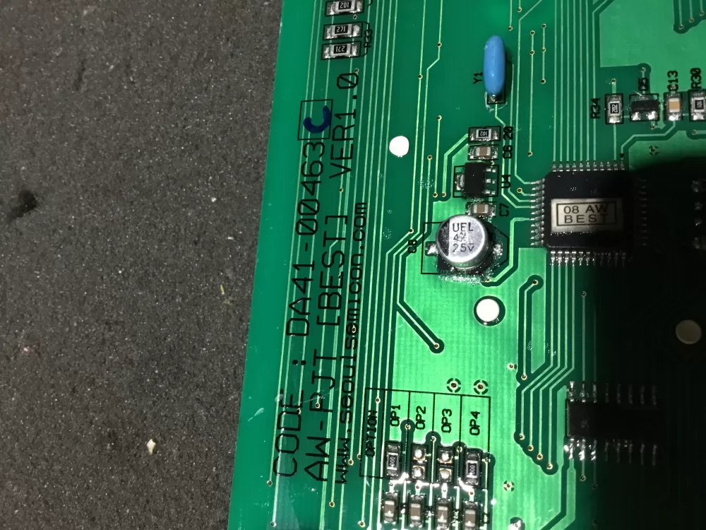Samsung DA41 00463C Refrigerator Control Board Dispenser AZ99542 | NR34