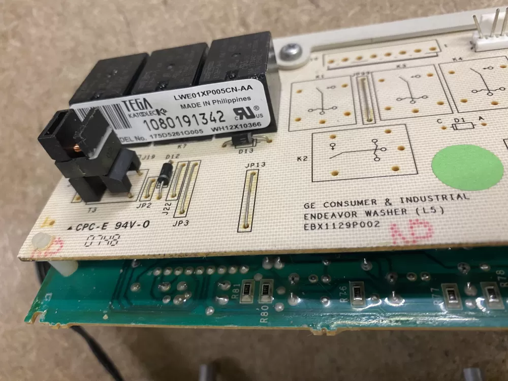 Whirlpool WH12X10366 175D5261G005 Washer Control Board AZ67253 | BK1271