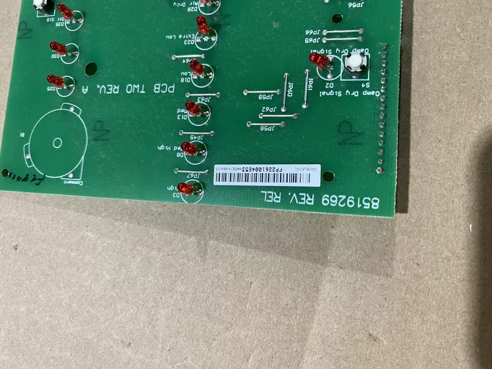 Whirlpool Kenmore WP8529879 8519269 Dryer Control Board AZ93403 | BK1473