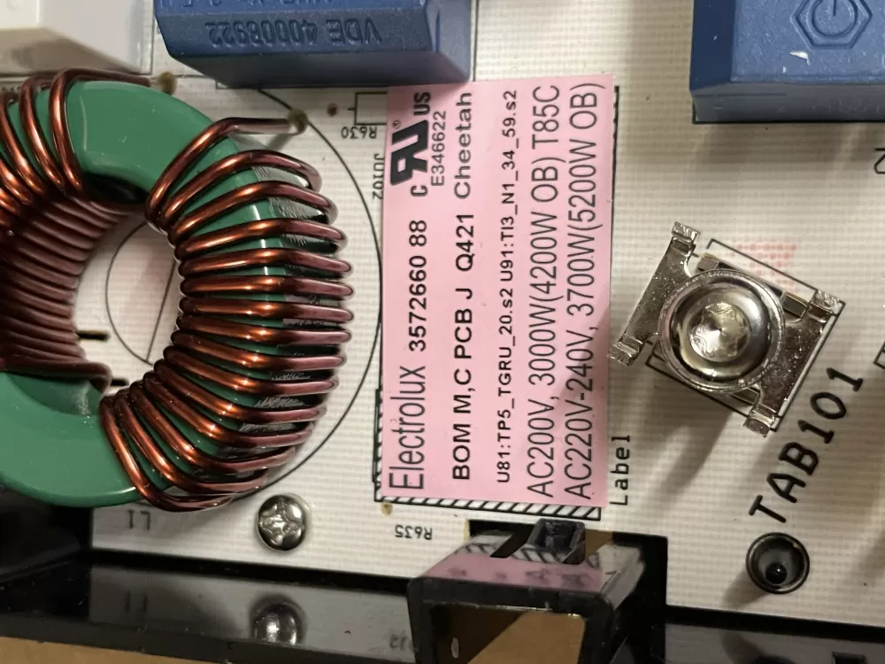 Frigidaire 357266097 Cooktop Control Board Generator Circuit AZ98863 | Wmv634