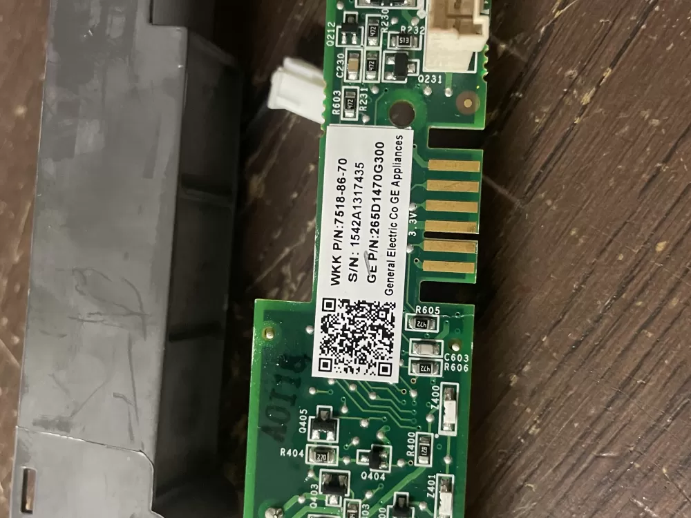 GE 265D1470G300 Dishwasher control board AZ45541 | Wmv147