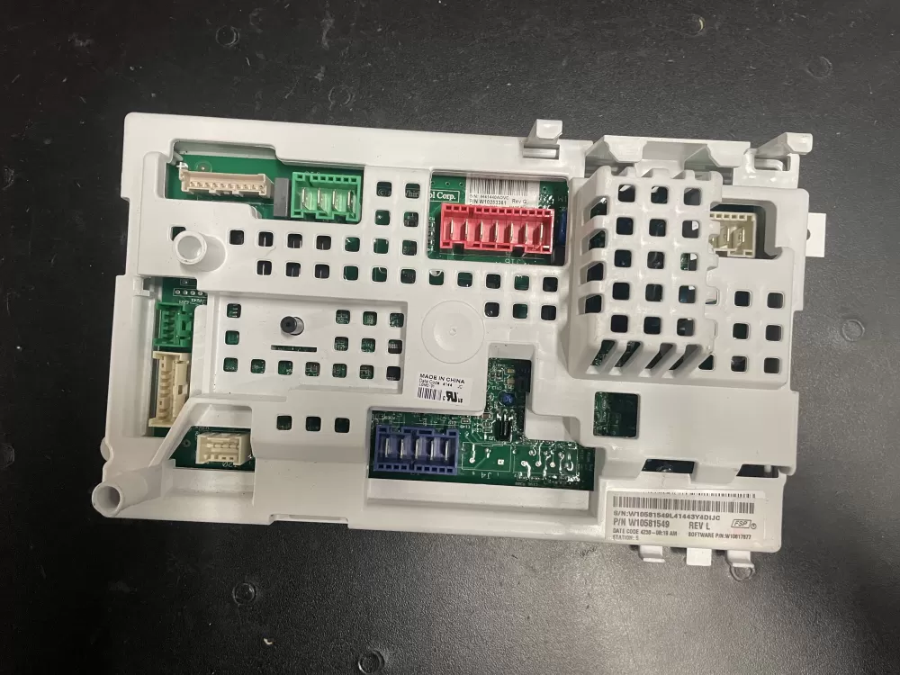 Whirlpool W10581549 W10581549 L Washer Control Board