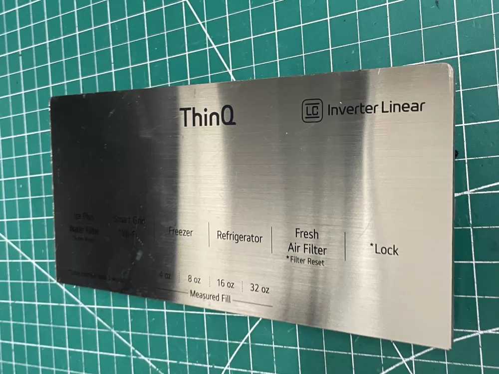 LG EBR89301 Refrigerator Control Board User Interface AZ203305 | Wm2249