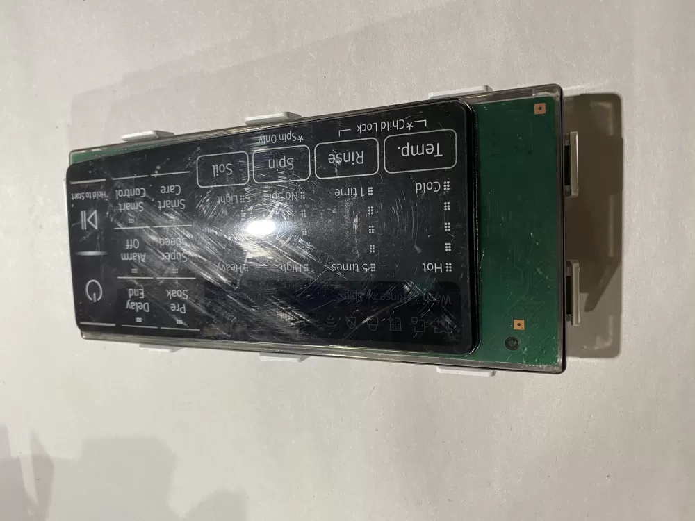 Samsung DC97-22462S Washer Control Board Panel User Interface
