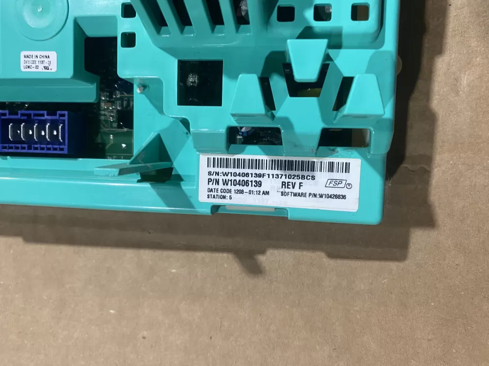 Maytag W10406139 W10422816 W10445386 Washer Control Board AZ80329 | BK952