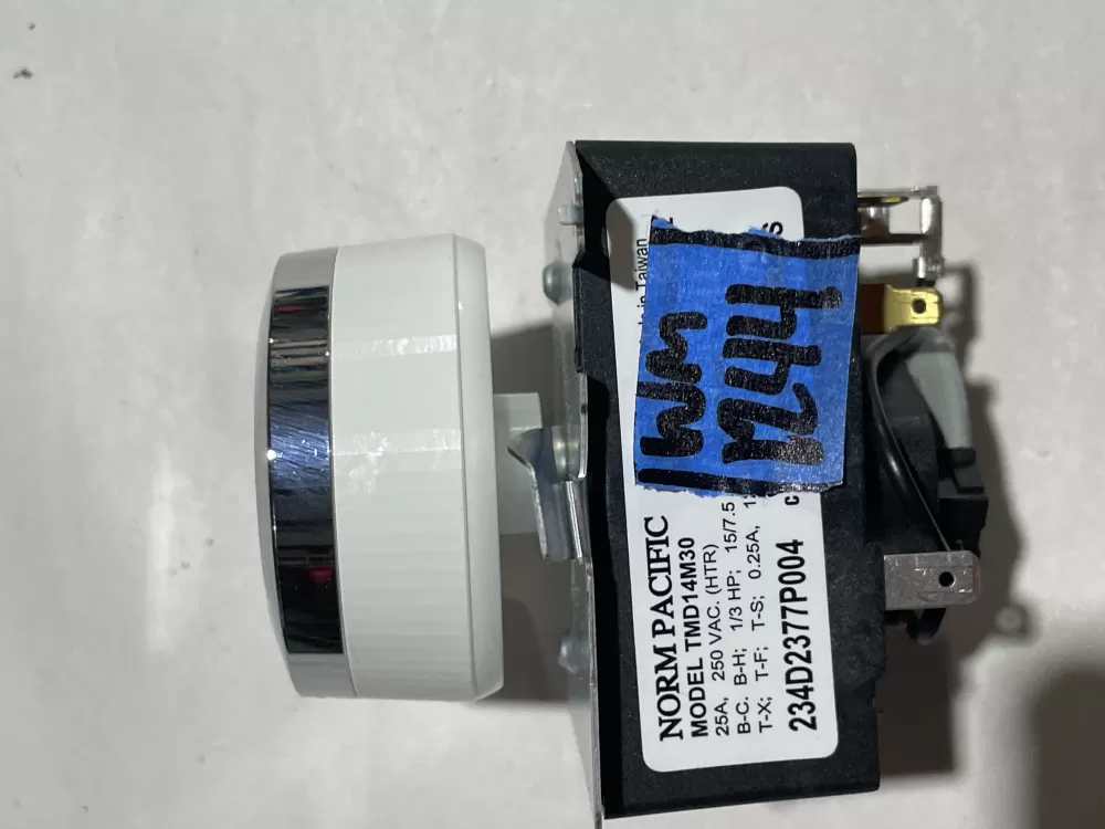 GE WE04X24550 234D2377P004 TMD14M30 Dryer Timer AZ142751 | Wm1244