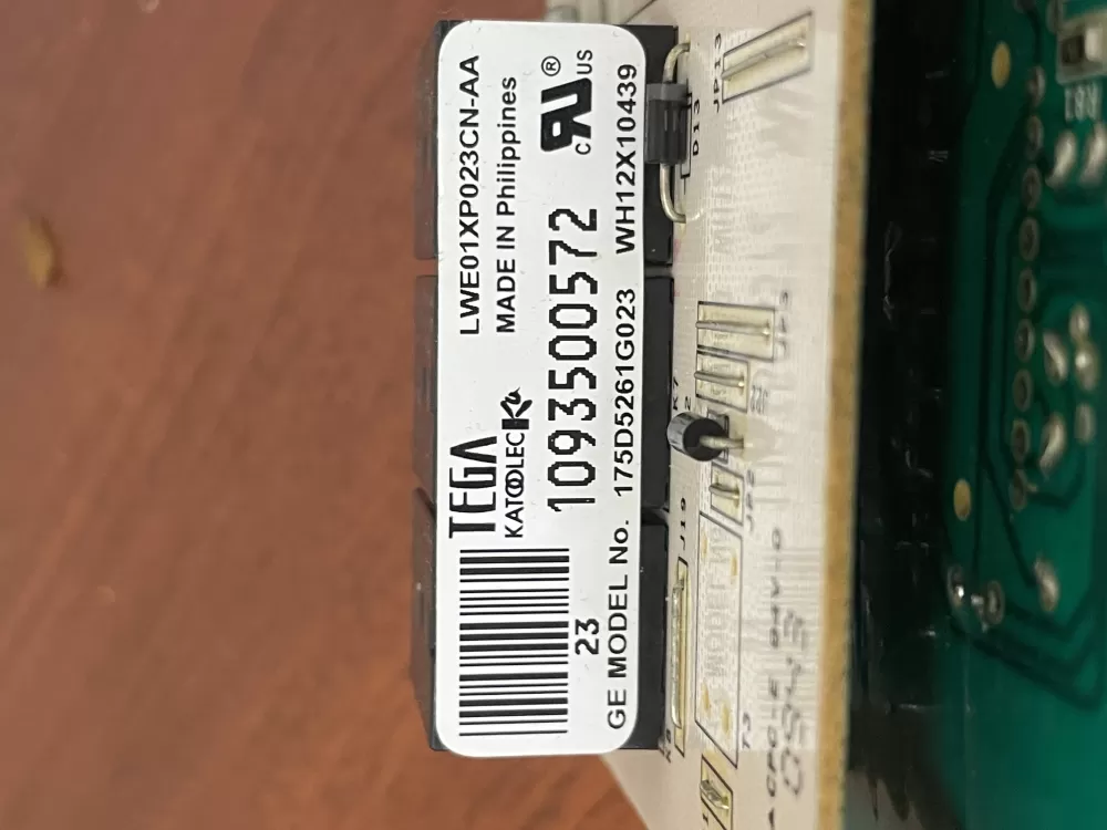 GE 175D5261G023 EBX1129P004 WH12X10439 Washer Control Board AZ52817 | Wm1924