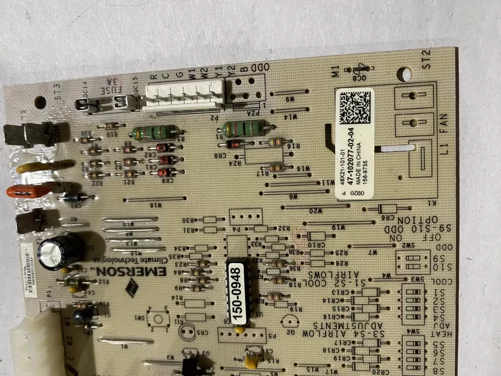 Rheem Air Handler Control Board 47-102077-02-04 156-9735 AZ193760 | BK573