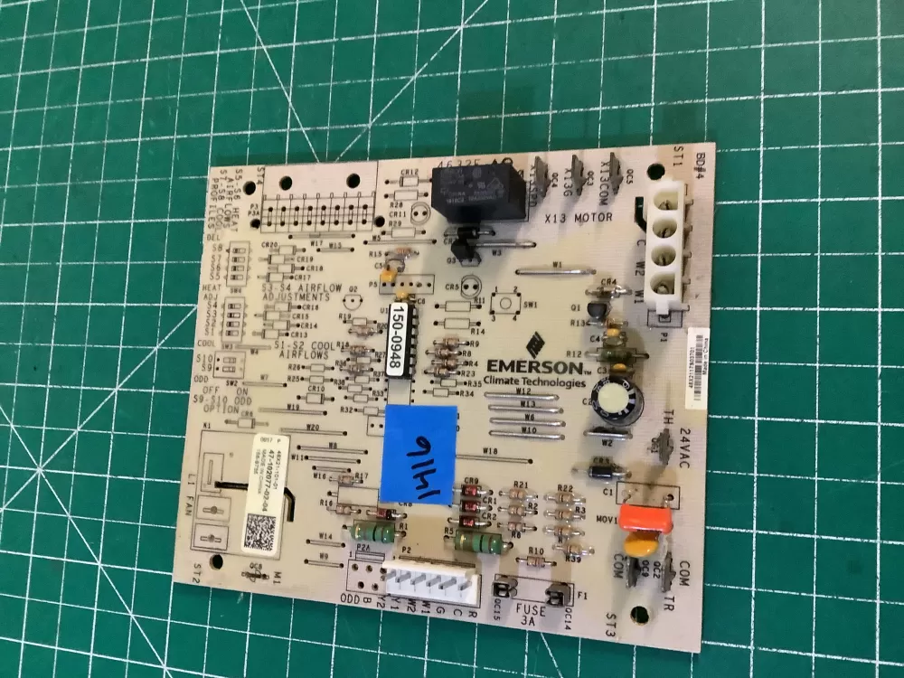 Rheem Air Handler Control Board 47-102077-02-04 156-9735 AZ191533 | NR1416