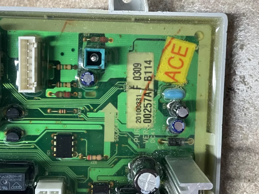 Samsung DC41 00092A Dryer Control Board AZ20587 | KM1006