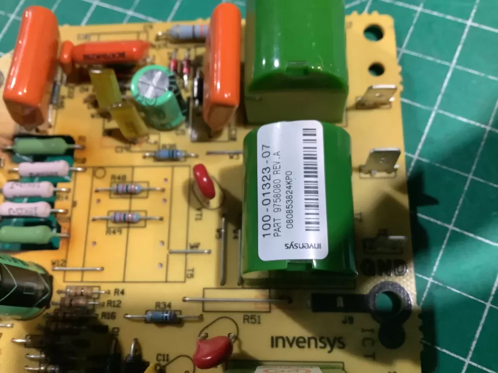Whirlpool Amana 100 01323 07 9758080 Range Control Board AZ151114 | NR1379