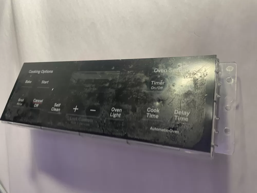 GE Oven WB27X26542 164D8450G154 Control Board Black Overlay AZ197102 | Wm2726