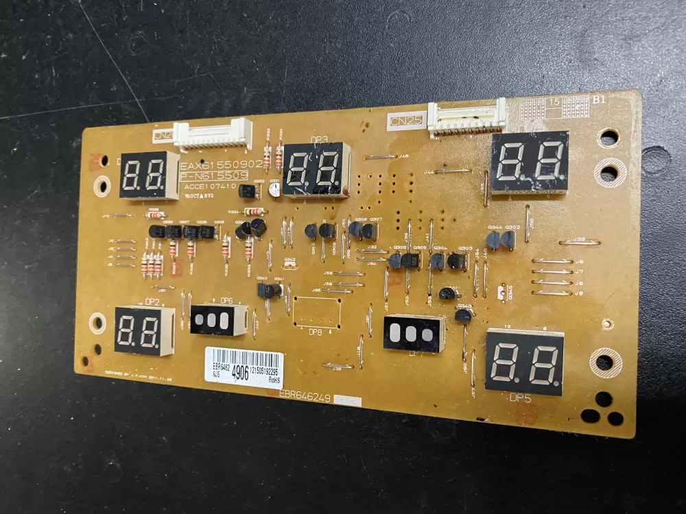 LG EBR64624906 Range Control Board