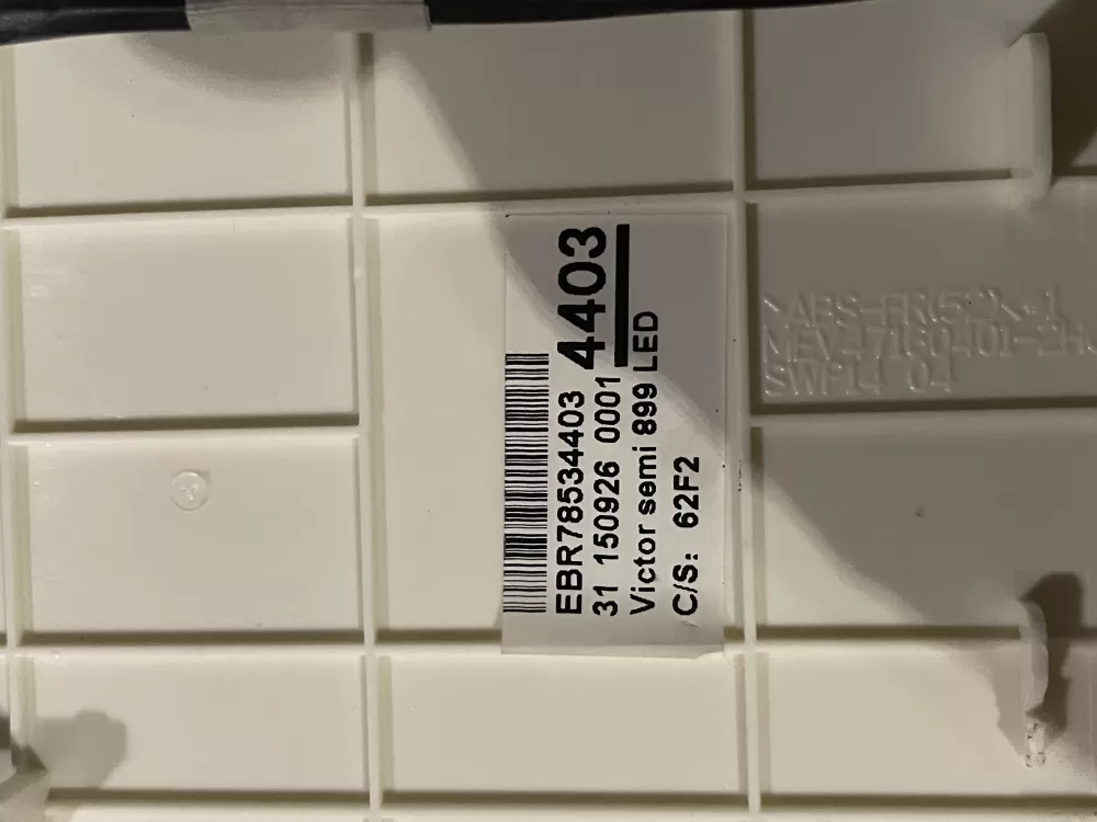 LG EBR78534403 Washer Control Board AZ32615 | Wm249