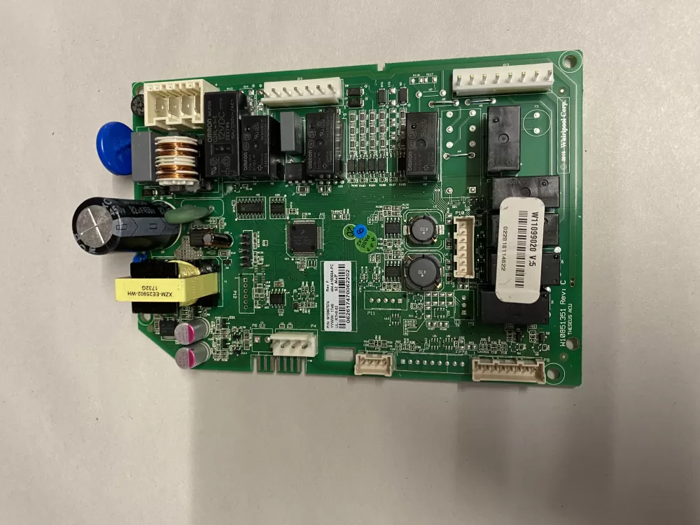 Whirlpool W10867574. W11043763  W11099020 Refrigerator Electronic Control Board