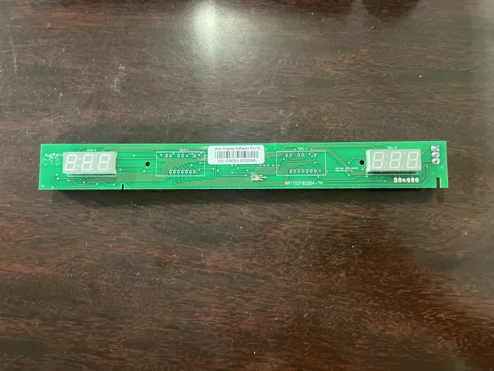 Maytag  KitchenAid  Jenn-Air  Admiral  Dacor  Kenmore WPW10207861  AP6017093  W10207861  12782203  12782203SP  12782205  12782205SP  1468995  67005397  67005400  8208269  PS11750388  MA7703782204-TH Refrigerator Control Board Temperature Display