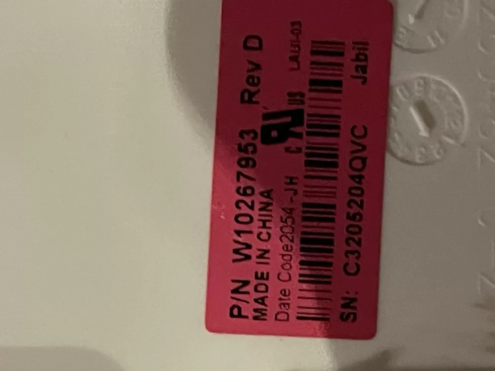 Whirlpool W10444490 W10267953 Washer Control Board AZ34740 | Wm214