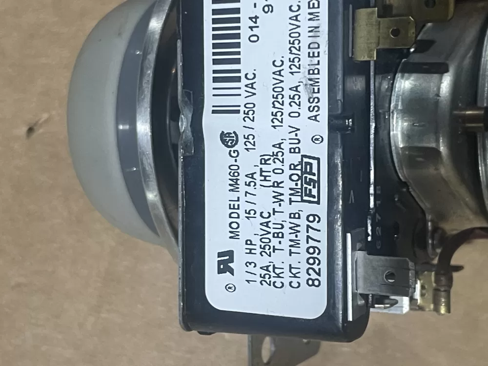 Whirlpool Maytag 8299779 Kenmore 8299779R Amana Dryer Timer AZ89803 | Wm2050