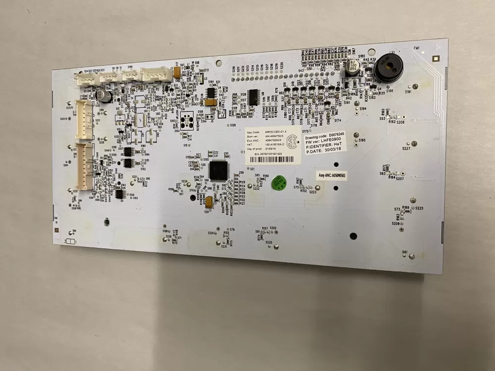 Frigidaire A06473202A Refrigerator Display Control Board AZ212851 | BK1601