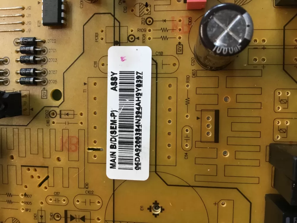 Samsung DA92 00384L DA9200384L Refrigerator Control Board AZ98258 | 2024