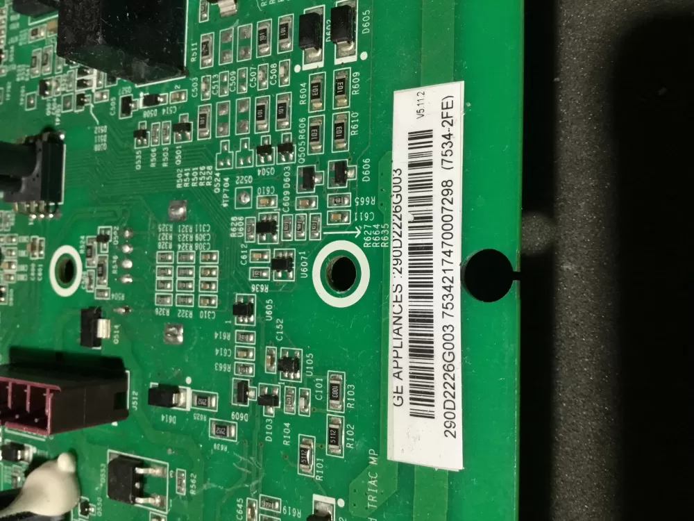GE WH22X32357 290D2226G003 WH18X28174 Washer Control Board AZ82368 | NR321