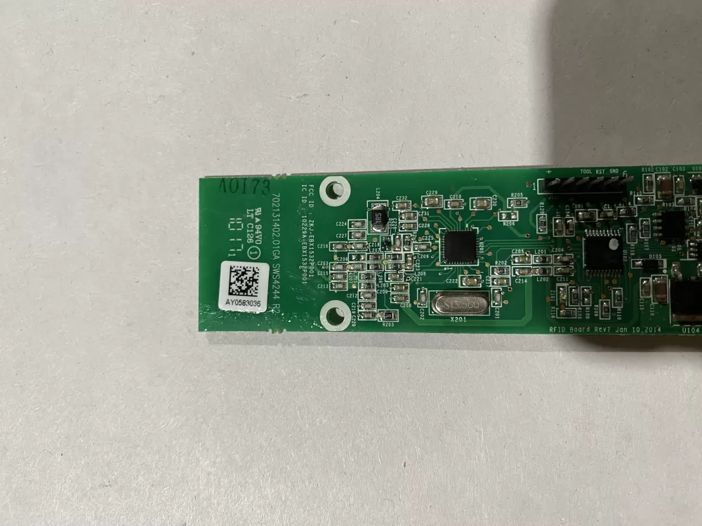 GE Refrigerator WR55X23345 RFID Water Filter Board AZ114381 | BK1553