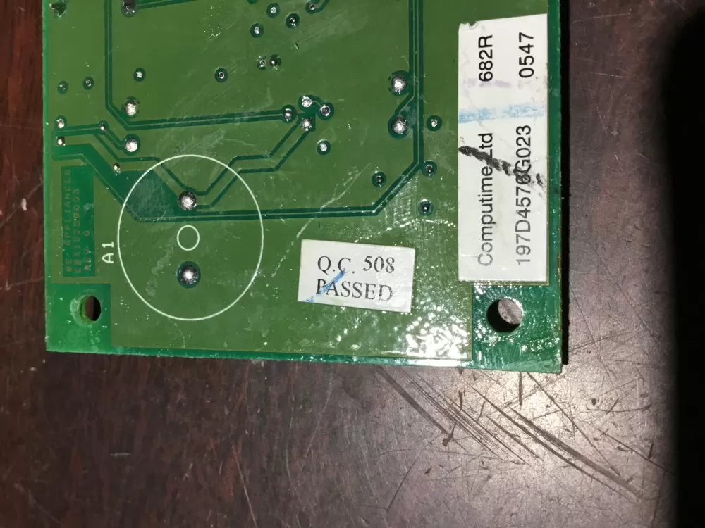 GE 197D4576G023 Refrigerator Dispenser Control Board AZ71680 | NR4