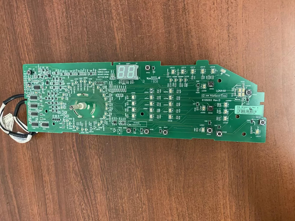Whirlpool  Maytag W10051131 W10051133 WPW10051131 Washer Control Board