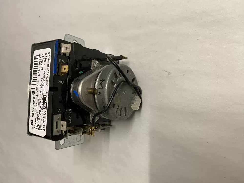 Whirlpool 3406721A AP3097855 3406721 WE04X10051 Dryer Timer AZ212144 | BK1269