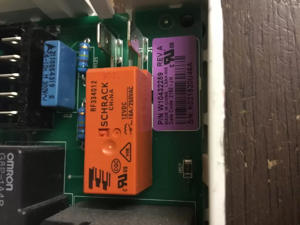 Whirlpool W10368722 W10432259 WPW10432259 Dryer Control Board AZ15863 | NR218