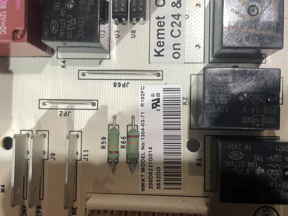 GE Refrigerator Control Board WR55X10942 WR55X10699 AZ205839 | Wm134