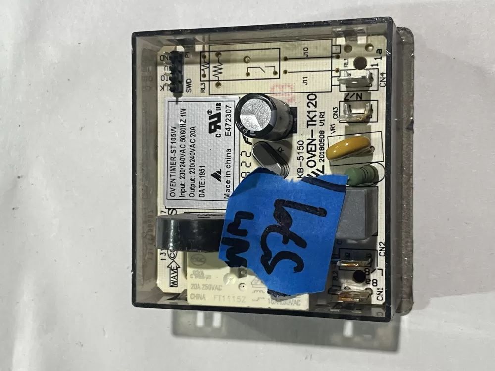 Frigidaire  Electrolux Range Stove Clock Assembly E472307 AZ168089 | Wm579