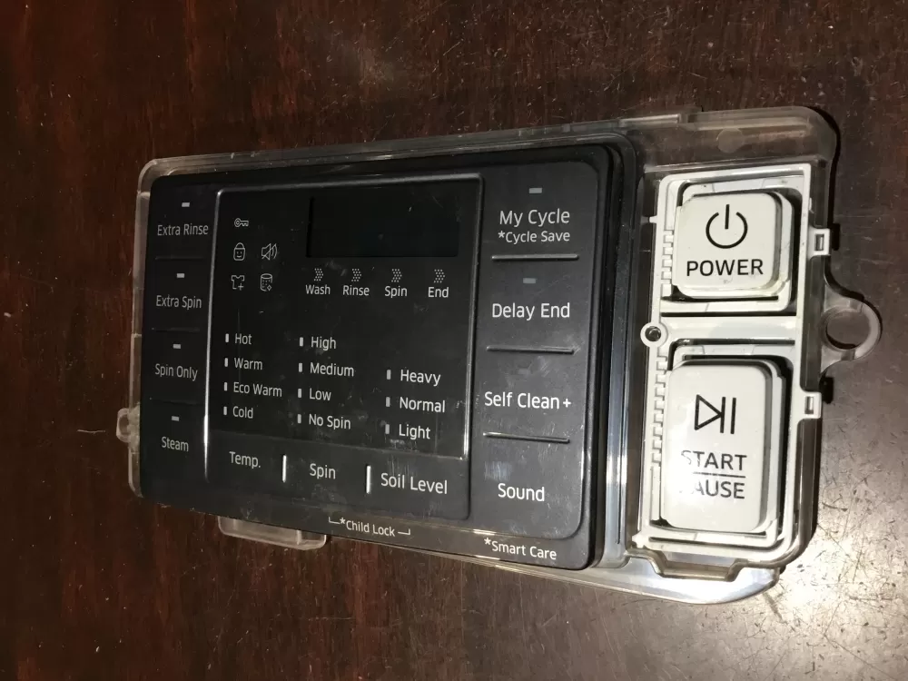 Samsung DC92-01607J DC94-06643A Dryer UI Control Board AZ64396 | NR2096