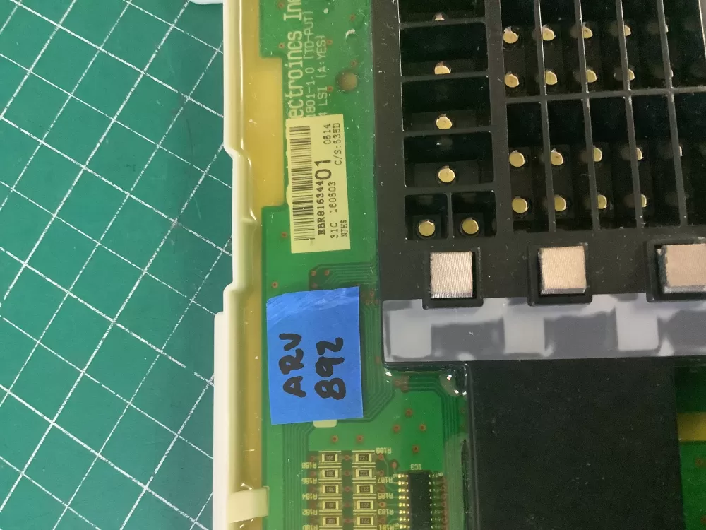 LG 180 Washer Control Board Display AZ199253 | ARV892