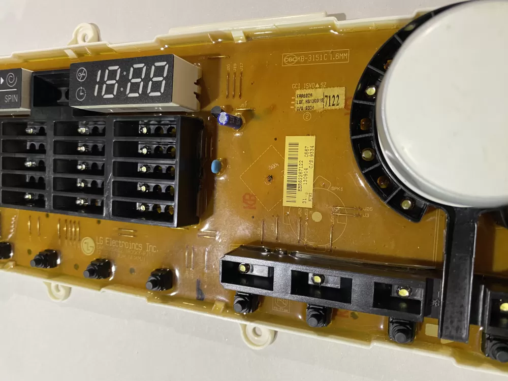 LG EBR62267117 EBR62267122 PS7792454 Washer Control Board AZ145829 | BKV761