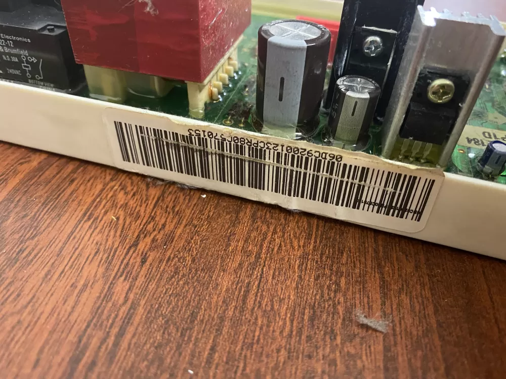 Samsung DC92-00123C Dryer Control Board AZ30306 | BK195