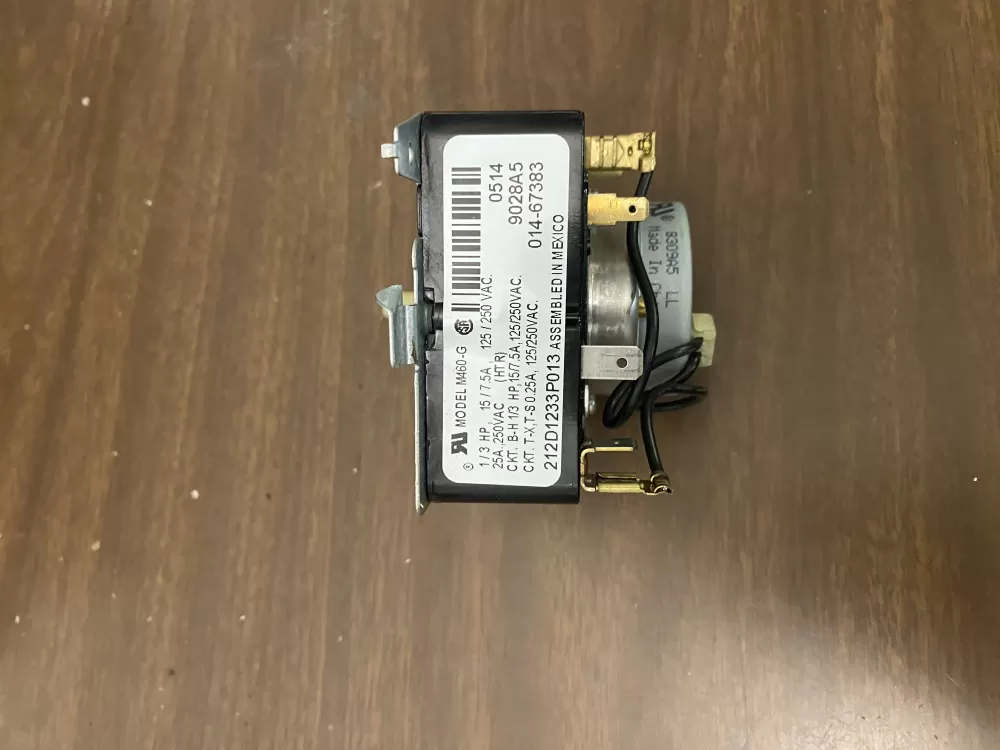 GE 212D1233P013 WE4M365 Dryer Timer